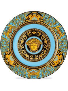 Rosenthal тарелка с узором Medusa из коллаборации с Versace (30 см)