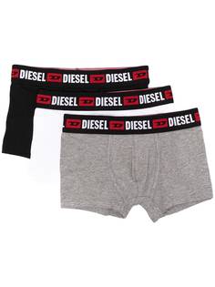 Diesel Kids комплект из трех боксеров с логотипом