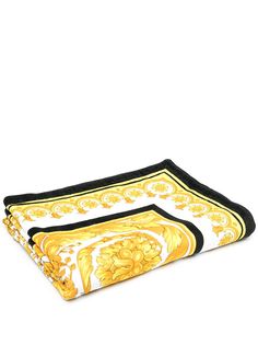 Versace Home пляжное полотенце с принтом