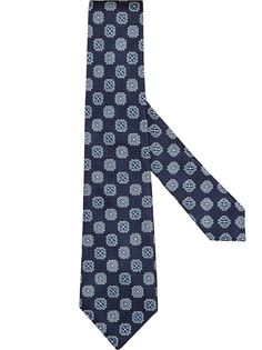 Ermenegildo Zegna floral-print silk tie