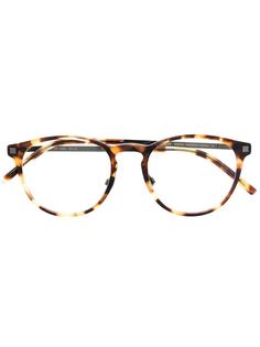 Mykita очки в круглой оправе черепаховой расцветки