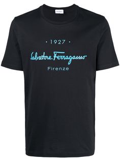 Salvatore Ferragamo футболка с логотипом