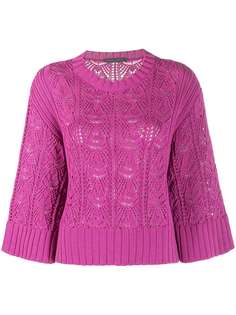 Alberta Ferretti джемпер рыхлой вязки