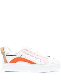 Dsquared2 кроссовки со вставками