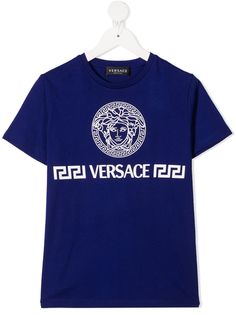 Young Versace Medusa head-print T-shirt