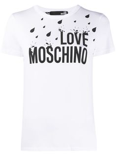 Love Moschino футболка с короткими рукавами и логотипом