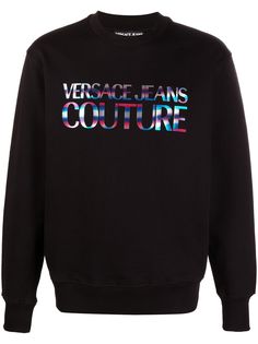 Versace Jeans Couture толстовка с круглым вырезом и логотипом