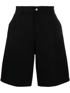 AMI Paris джинсовые шорты широкого кроя