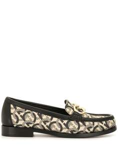 Salvatore Ferragamo Pre-Owned лоферы с логотипом