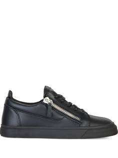 Giuseppe Zanotti кеды с молнией сбоку
