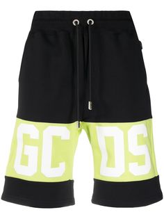 Gcds спортивные шорты в стиле колор-блок с логотипом