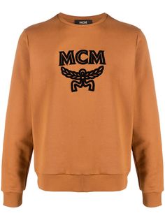 MCM толстовка с вышитым логотипом