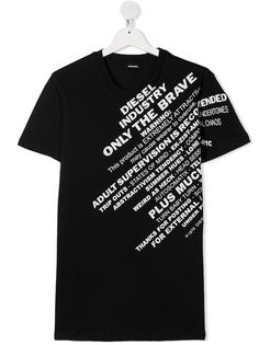Diesel Kids TEEN graphic-print short-sleeved T-shirt