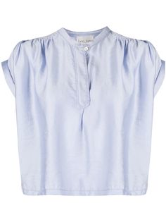 Forte Forte укороченная блузка со складками
