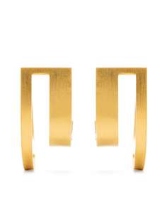 Hsu Jewellery серьги-кольца Unfinishing Line