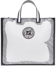 Fendi сумка-шопер с логотипом