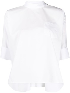 Sacai three-quarter sleeves blouse