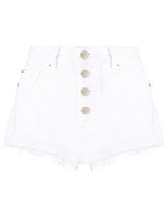 IRO frayed-edge denim shorts