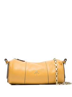 Manu Atelier logo-plaque leather shoulder bag