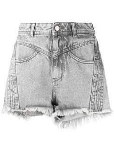 IRO high-rise denim shorts