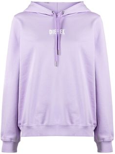 Diesel logo-print hoodie