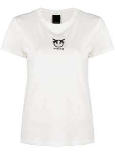 Pinko embroidered logo T-shirt