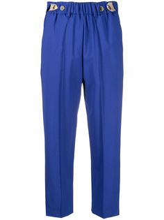 Alysi high-waisted cropped trousers