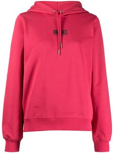 Diesel logo-print hoodie