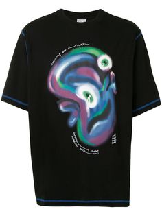 Marcelo Burlon County of Milan футболка с принтом Mad Face