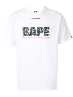 A BATHING APE® футболка No Windage с короткими рукавами