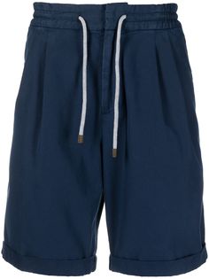 Brunello Cucinelli шорты чинос с кулиской