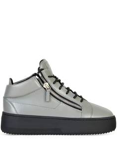 Giuseppe Zanotti массивные кроссовки с молниями