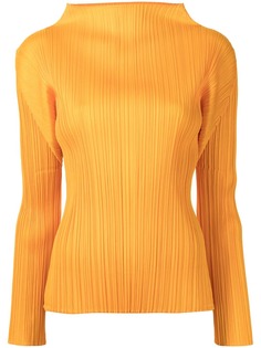 Pleats Please Issey Miyake плиссированный топ Shooting Star