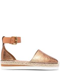 See by Chloé эспадрильи на плоской подошве