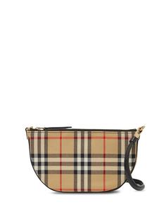 Burberry клатч Olympia в клетку Vintage Check