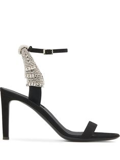 Giuseppe Zanotti босоножки с кристаллами