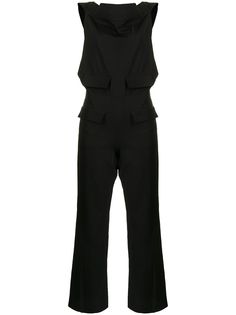 Yohji Yamamoto Pre-Owned комбинезон с четырьмя карманами
