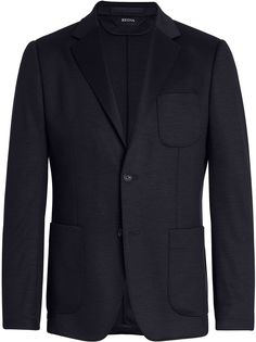 Z Zegna однобортный пиджак с заостренными лацканами