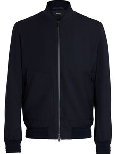 Z Zegna бомбер на молнии