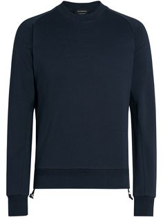 Ermenegildo Zegna толстовка с круглым вырезом и кулиской