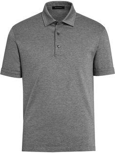 Ermenegildo Zegna рубашка поло с короткими рукавами