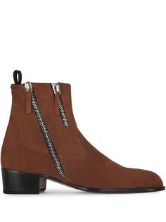 Giuseppe Zanotti ботинки на молнии