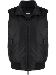 Dsquared2 дутый жилет Icon с логотипом