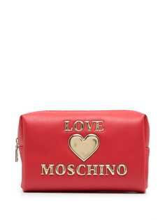 Love Moschino косметичка с логотипом