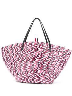 Thom Browne сумка-тоут в полоску RWB