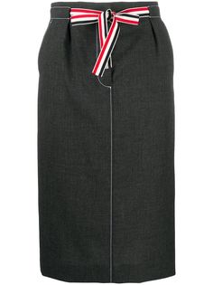 Thom Browne юбка с поясом