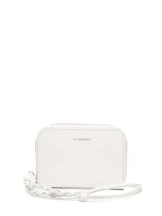 Jil Sander кошелек для монет с плетеным ремешком