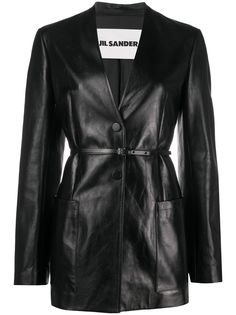 Jil Sander куртка с поясом