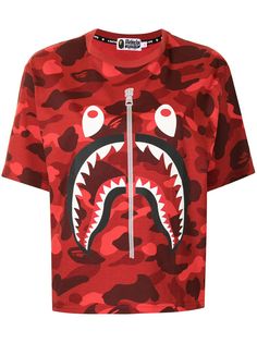A BATHING APE® футболка с принтом
