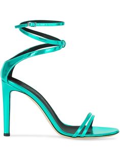 Giuseppe Zanotti босоножки Catia с эффектом металлик